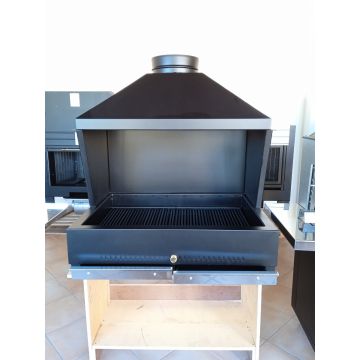 Barbecue 97x70 con cappa