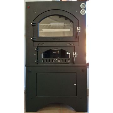 Forno a legna Fontana mod INC 80 X 65 QV da incasso