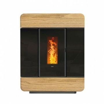 Termostufa a pellet Klover mod. Diva Slim Wood