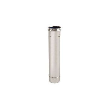 Tubo fumo acciaio inox monoparete 316